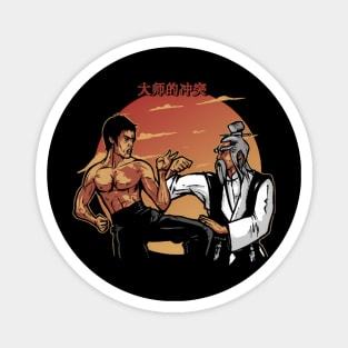 Bruce Movie Jeet Kune Do Be Water Lee Legend Magnet